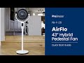 Quick Start Guide: AirFlo 43" Hybrid Pedestal Fan