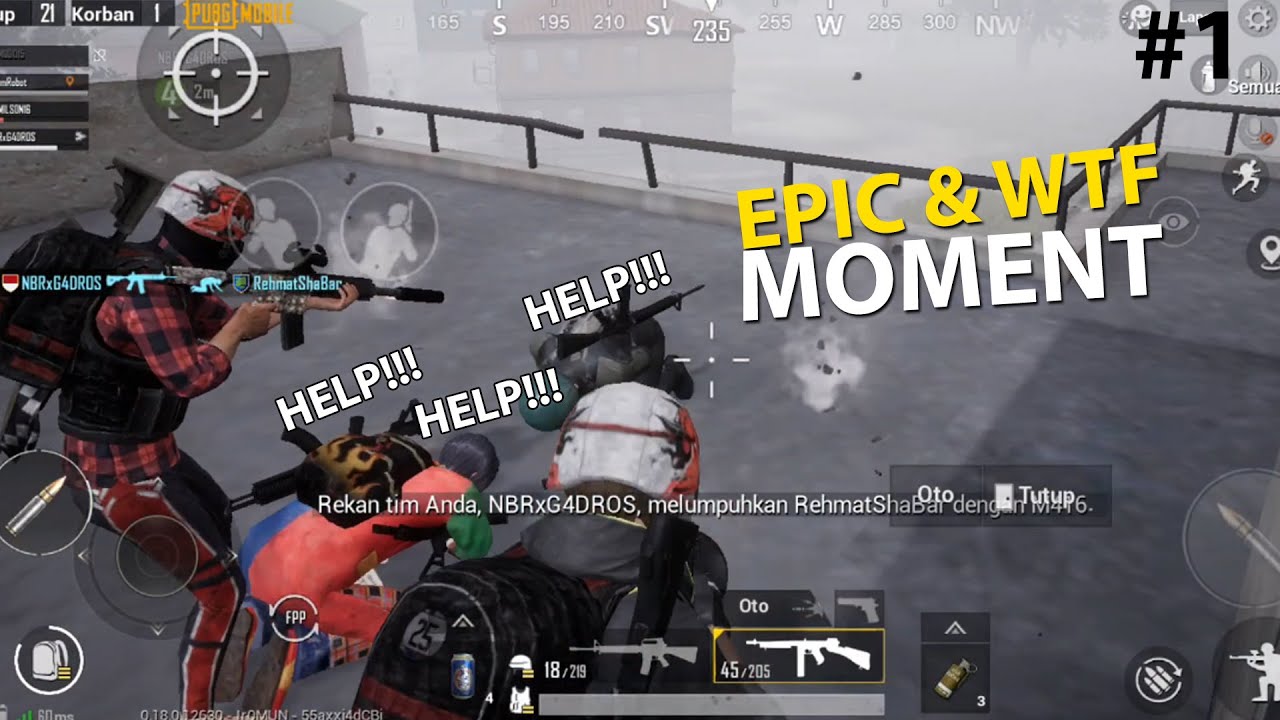 PUBG Mobile Epic & WTF Moment || FUNNY MOMENT || Absurd Ep 1 - YouTube