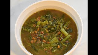 Saag Dal | Easy healthy dal recipe | Bhyata ke | Nepali Recipes |  Nepali kitchen |