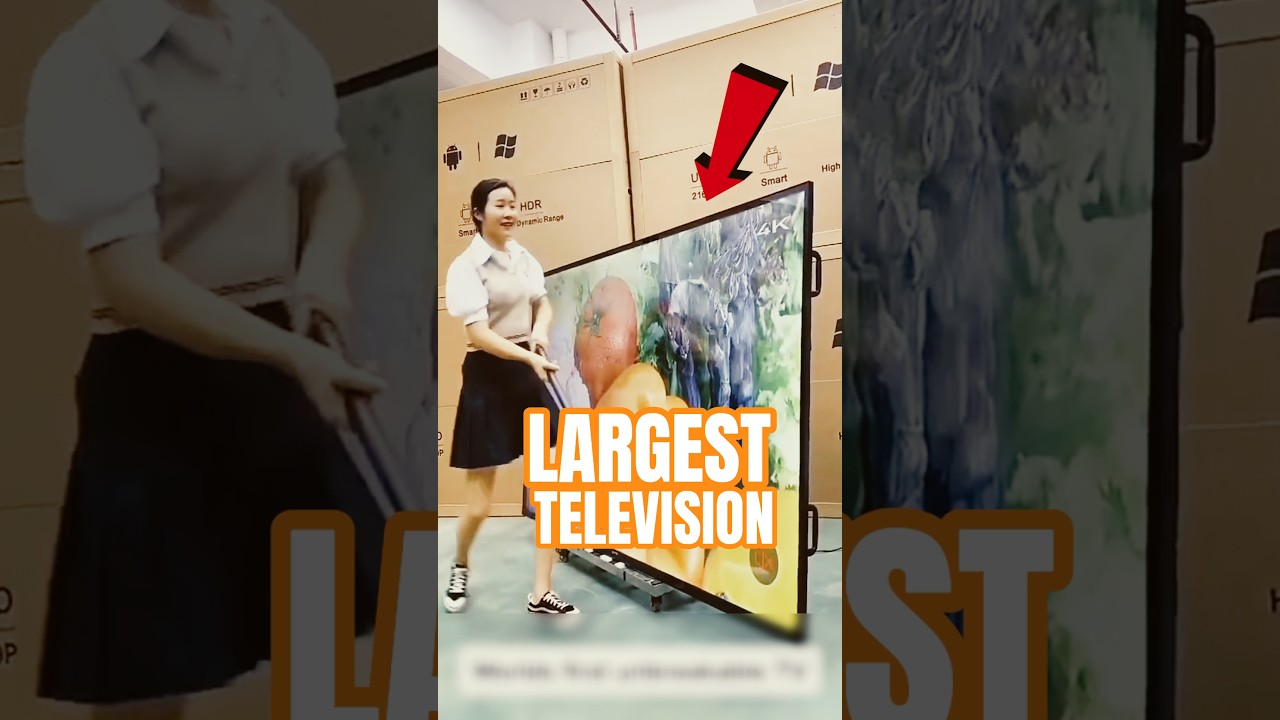 Самый большой телевизор на Земле