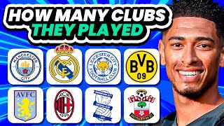 GUESS HOW MANY CLUBS THEY PLAYED? | QUIZ FOOTBALL TRIVIA 2024