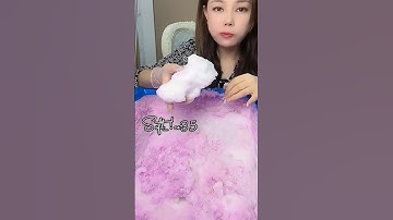 SQUEAKY, FLAVOUR FROST ICE CHUNK 🥶 #freezerfrost #frost #icebites #iceeating #freezer #softice