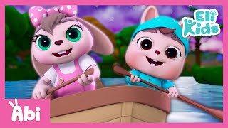 row row your boat more eli kids songs nursery rhymes