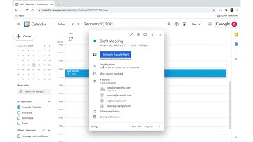 How to: Email guests in Google Calendar using Google Workspace for business