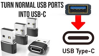 Turn any USB port into a USB-C