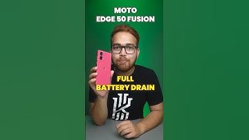 Moto edge 50 fusion Full Battery Drain #short #shorts #viral