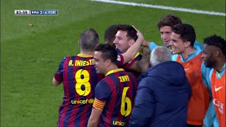7 years ago today Messi capped off a hat trick in one of the most exciting El Cl