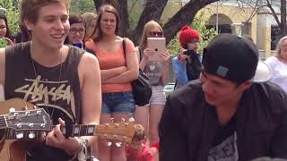 Try Hard - 5SOS (Adelaide pop up acoustic show)