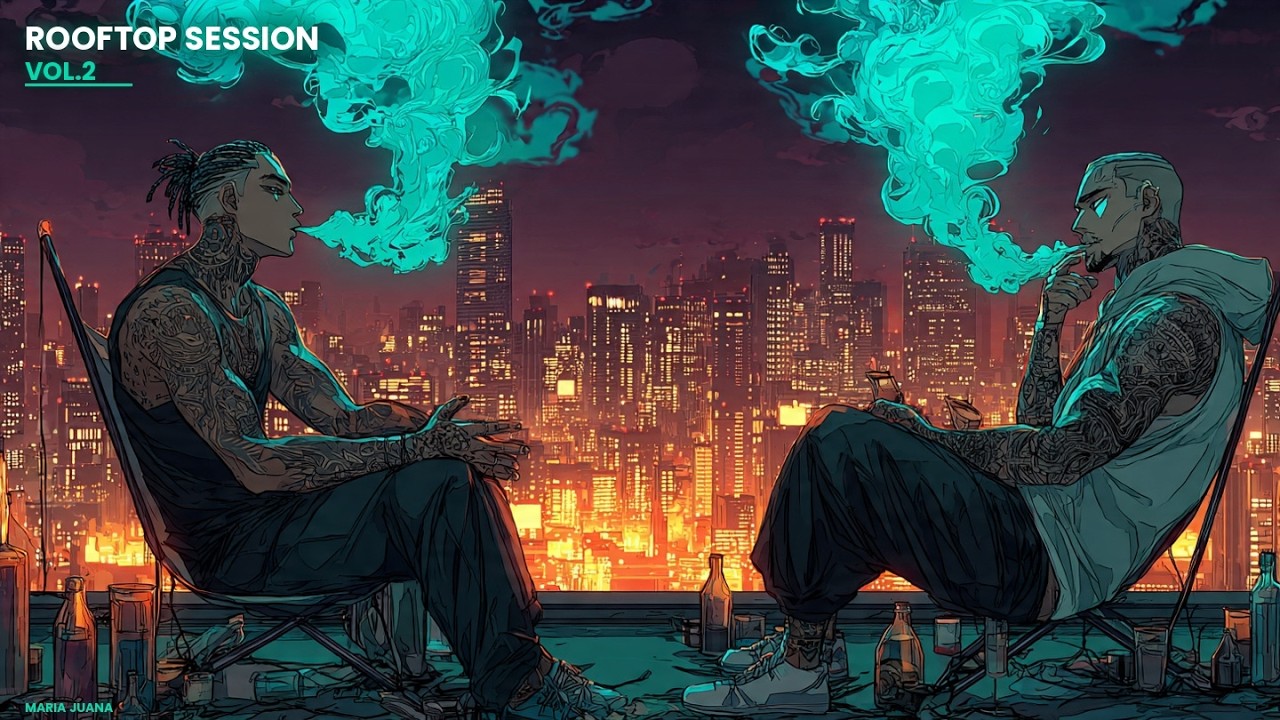 ⁣Two Kings One City & Reality about life 🏙️🔥 | Rooftop Kush Session Vol.2 | Maria Juana