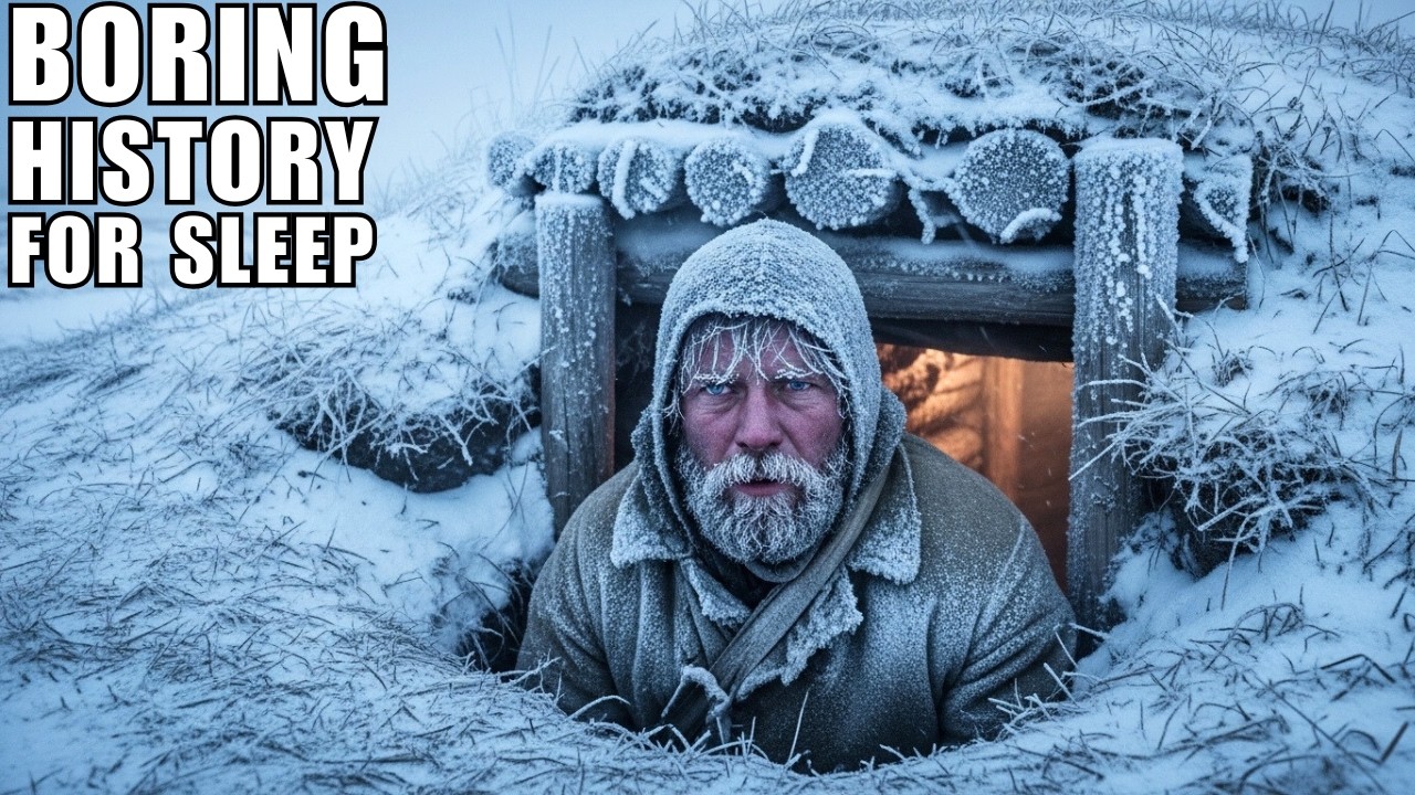 What Was Life Actually Like Living in a Frontier Dugout During Winter | History for Sleep