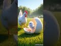 A lovely story of a hen and a farmer #shorts #ai #hen #trending
