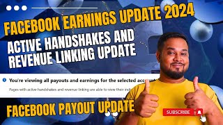 Facebook Earnings Update 2024 | Active Handshakes and Revenue Linking Update |Facebook Payout Update