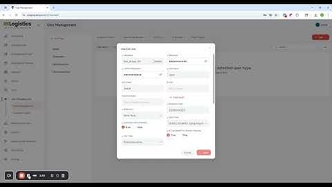 Creating User Accounts for IMC Drivers in Far Eye