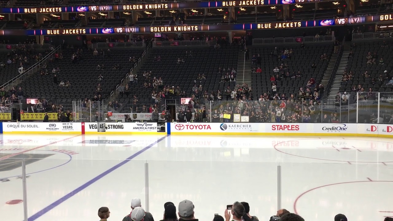 VGK Warmups 1/23/18