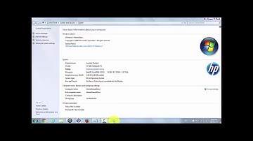 How to know if you are 32bit or 64 bit MGT windows 7, Vista, XP