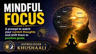 Mindful Focus A prompt to watch your current thoughts and shift them to positive goals