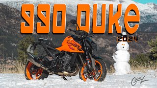 Prueba Duke 990  Nos vamos a la nieve!