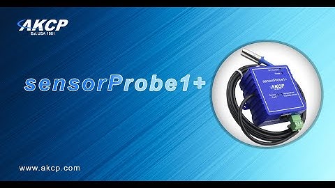 AKCP SensorProbe1+ - Simple Sensor Monitoring Device