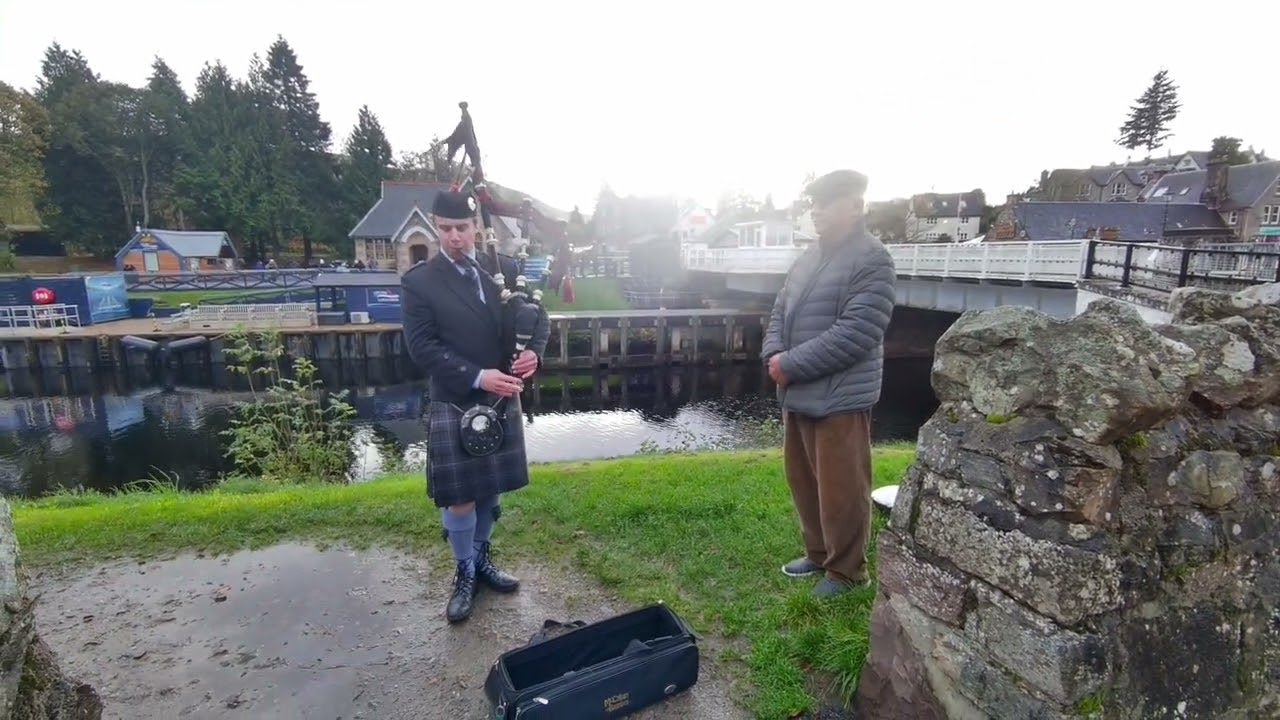 Amazing Grace On The Bagpipes From Scotland YouTube