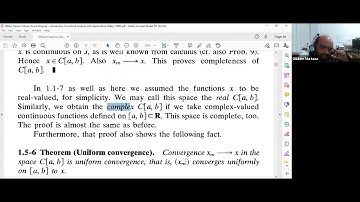 completeness of C[a,b]