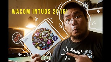WACOM intuos 2018(small) Unboxing and First Impressions