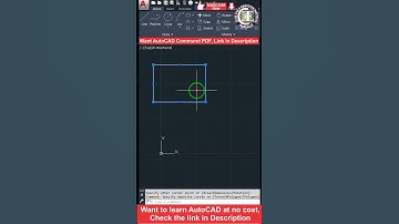 Corner rectangle Command I Autocad Tutorials I #autocad #cad #shorts #excel #autocaddrawing #design