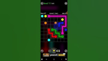 Flow Free 8x8 Level 11