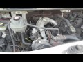 Ford 25 di transit engine start up