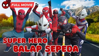 SPIDERMAN DAN ULTRAMAN BALAP SEPEDA SIAPA YANG MENANG? - VARO KIDS