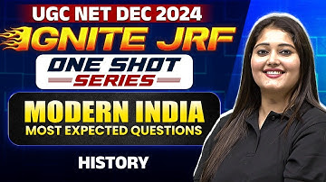 Modern India: Most Expected Questions | UGC NET Dec History | Subhangini Priya