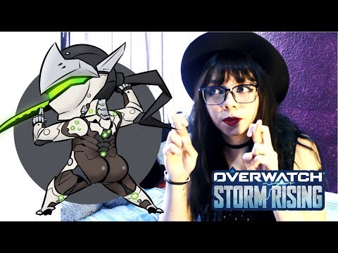 CURANDO A GENJI NALGUITAS METALICAS | Let's Play #StormRising Overwatch | LadyOstara