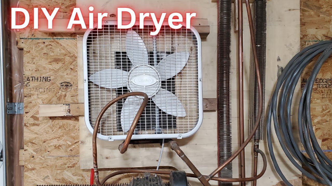 Homemade air compressor water separator. YouTube