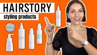 Hairstory Styling Products Review | Hair Balm, Undressed, Dressed Up, Lift,  Powder, Wax | SKLPT'D - YouTube