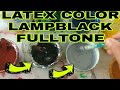 How to mix lampblack latexcolor full tone latex color lampblack fulltone bossspeedthepainter