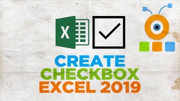 How to Create a Checkbox in Excel 2019 | How to Insert a Checkbox in Excel 2019