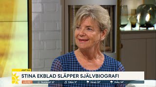 Skådespelerskan Stina Ekblad debuterar som författare - Nyhetsmorgon (TV4)