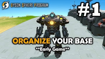 HUB / MALL - | Dyson Sphere Program | Ep 1