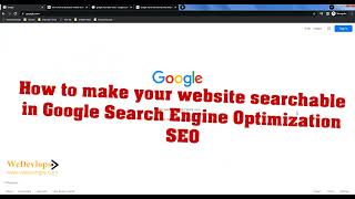 How to make your websi...