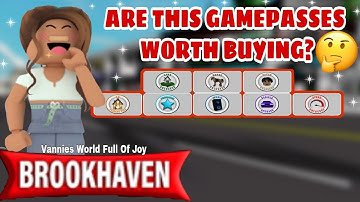 Download I Bought Every Game Pass In Brookhaven Mp3 Free And Mp4 - roblox gamepasses download