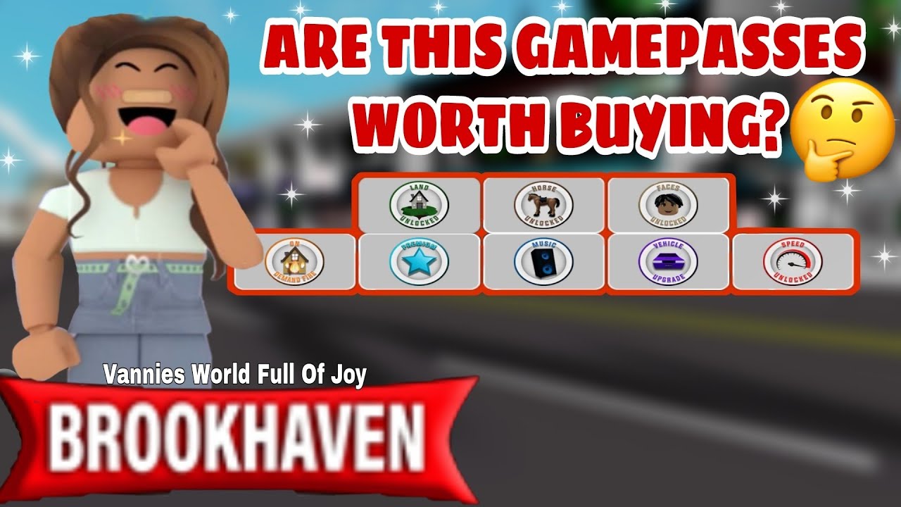 FREE ALL GAMEPASSES in Roblox Brookhaven 🏡RP 