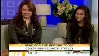 Madison Pettis & Jennifer stone on today show 10-7-10