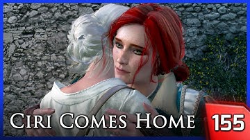 The Witcher 3 ► Ciri Arrives at Kaer Morhen #155 [PC]