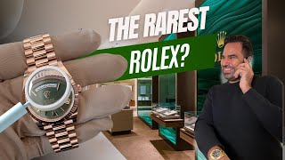 Is This The Rarest Rolex Day-Date Ever Made ?