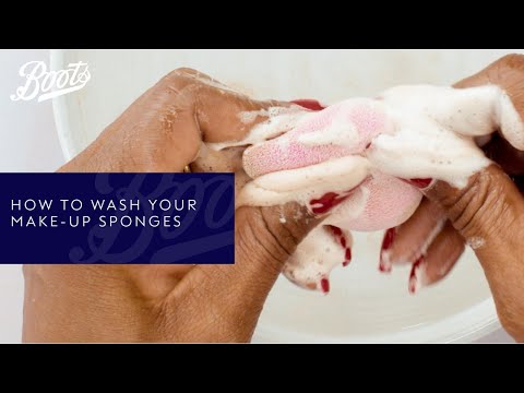 How To Clean Your Make-up Sponges Properly | Make-up Tutorial | Boots Beauty | Boots UK