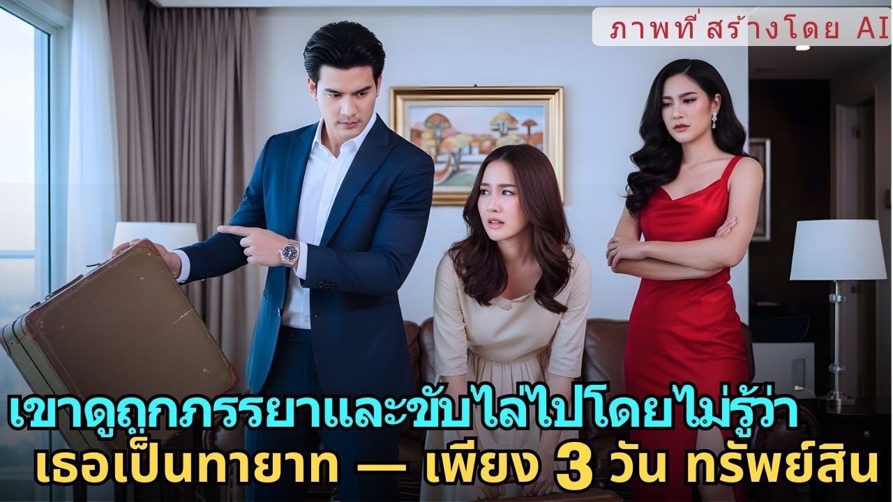 เขาดูถูกภรรยาและขับไล่ไปโดยไม่รู้ว่าเธอเป็นทายาท — เพียง 3 วัน ทรัพย์สินของเขาถูกแช่แข็ง ภรรยากลายเป