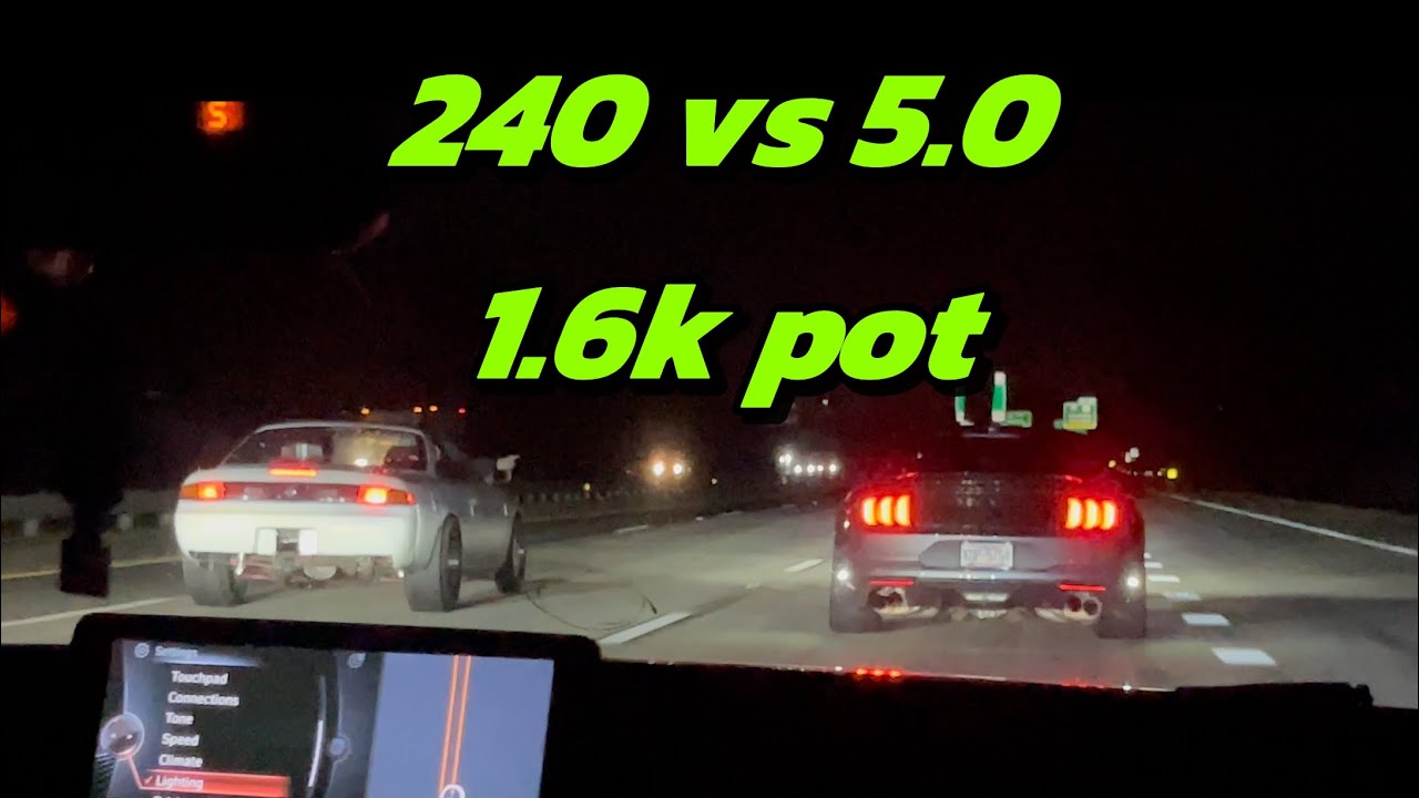 TURBO 240 VS BOOSTED MUSTANG - YouTube