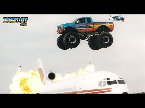 Land Speed Record >> BIGFOOT® #14 with Dan Runte World Record Airplane Jump ... Land Speed Record >> BIGFOOT® #14 with Dan Runte World Record Airplane Jump ...