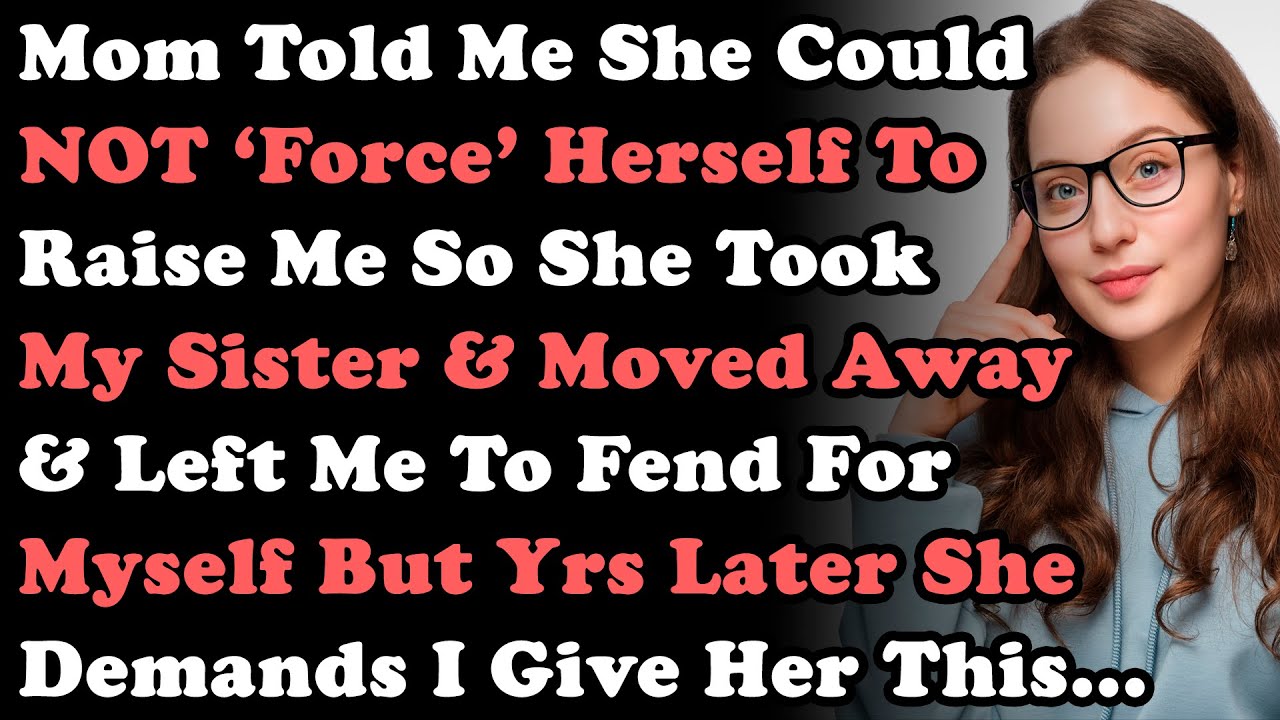 Мама сказала мне, что не сможет заставить себя растить меня, поэтому она забрала мою сестру и уех...