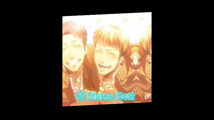 les 6 morts les plus tristes de SnK / SPOIL et c mon avis #attackontitan