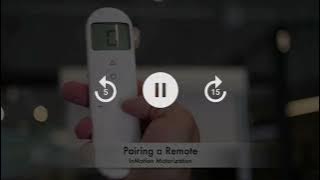 InMotion Levolor Remote: Pairing and Setting Limits